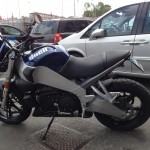 As I waited for my ride to Verona, a man had a BUELL!!!