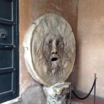 Mouth of Truth in Rome, it bites your hand off if you tell a lie